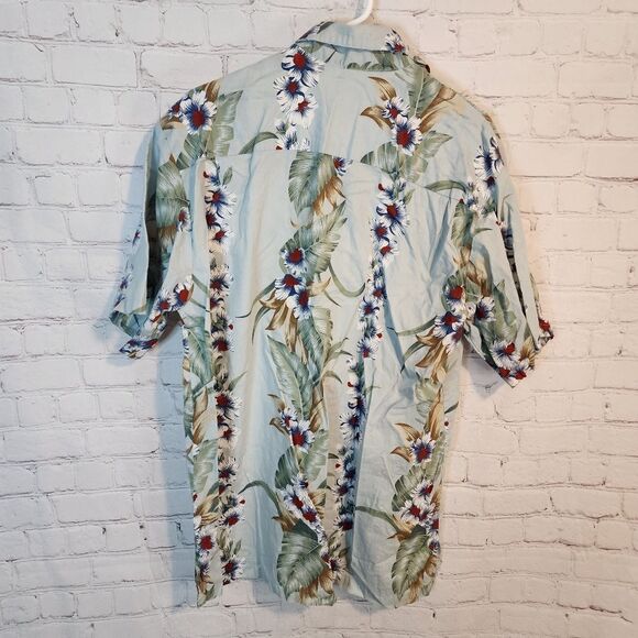 Men's Go Hawaii Button-Down Shirt, Size XXL - Picture 3 of 3